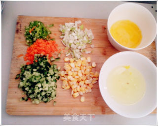 金包饭的做法步骤：2