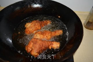 香酥鸡腿的做法步骤：6