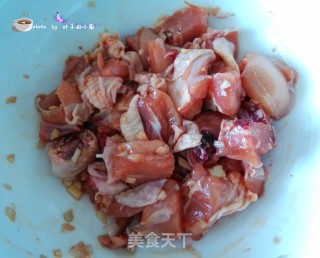 栗子烧鸡块的做法步骤：5