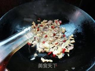 薄荷炒鸡杂的做法步骤：8