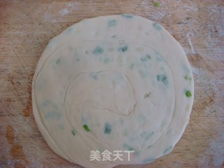 家庭葱油饼的做法步骤：6
