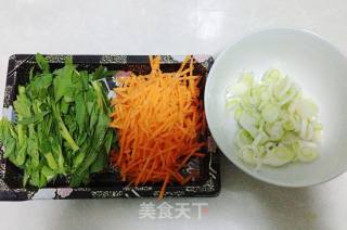 【黄金咸汤】--粗粮细做快速粥汤的做法步骤：1