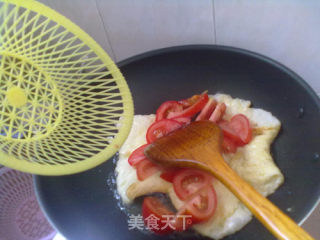 西红柿鸡蛋汤面的做法步骤：7