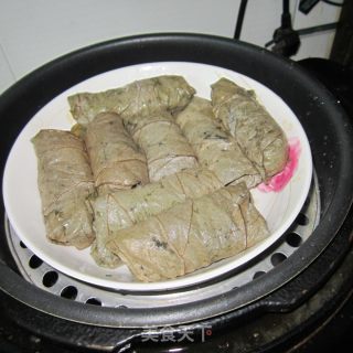 荷叶卷肉的做法步骤：10