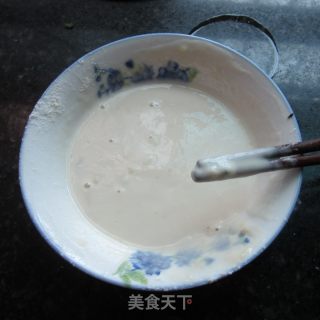 韭菜煎饼的做法步骤：3