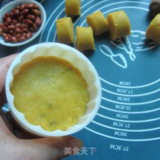 熟面花生馅月饼的做法步骤：7