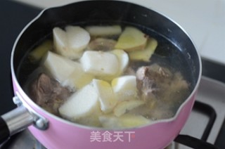 秋季大补菜----山药炖雉汤的做法步骤：6