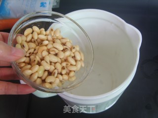 【营养豆浆】——南瓜豆浆的做法步骤：3