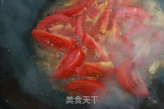 番茄鸡蛋饭！！又简单又好吃我的最爱！！的做法步骤：5