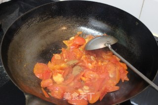 [儿童美食] 西红柿鸡蛋面的做法步骤：6
