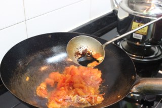 [儿童美食] 西红柿鸡蛋面的做法步骤：7