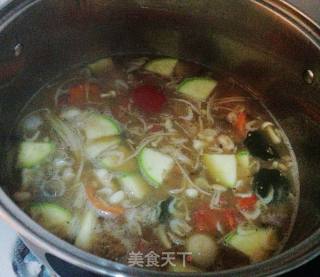 【韩国大酱汤】---酱香浓郁异国风味的做法步骤：8