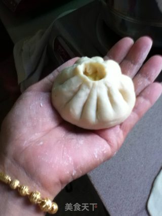 奶黄包的做法步骤：6