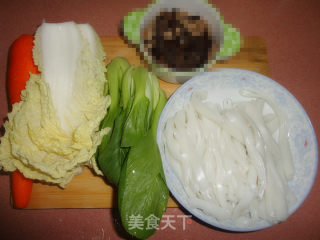 美味干炒斋河的做法步骤：1