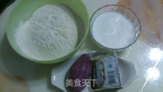 紫薯发糕的做法步骤：1