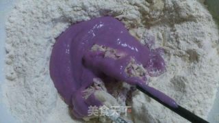 紫薯发糕的做法步骤：6