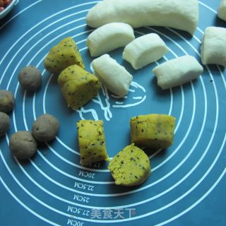 豆沙馅月饼的做法步骤：2