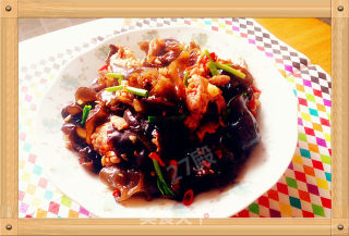 27的烹饪日记——鱼香木耳炒肉片的做法步骤：10