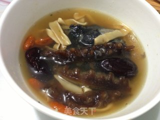 海参鱼胶乌鸡汤的做法步骤：13