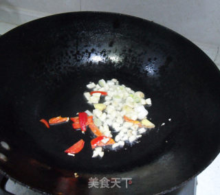 小白菜炒豆筋的做法步骤：4
