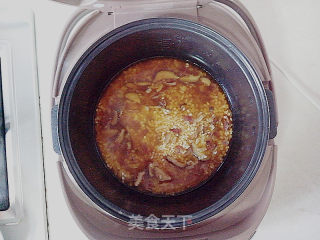 干贝花菇糯米饭 【电饭煲版本】的做法步骤：9