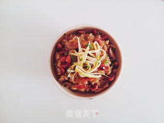 干贝花菇糯米饭 【电饭煲版本】的做法步骤：15