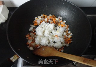 【蚝油鸡蛋炒饭】的做法步骤：5
