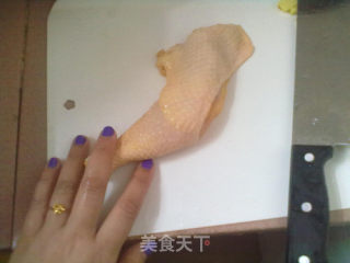 干香菇炒鸡肉的做法步骤：4