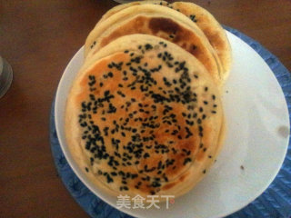 芝麻烧饼的做法步骤：7