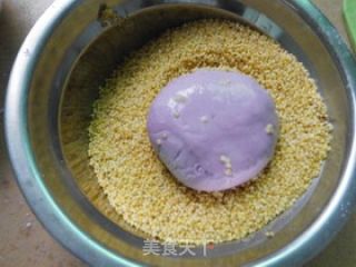 小米紫薯点心的做法步骤：10
