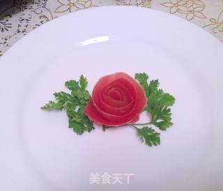 【黑椒培根金针卷】--附西红柿皮玫瑰花做法的做法步骤：19