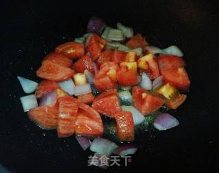 【西红柿炒菜花】--酸酸甜甜就是我的做法步骤：5