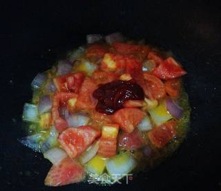 【西红柿炒菜花】--酸酸甜甜就是我的做法步骤：6