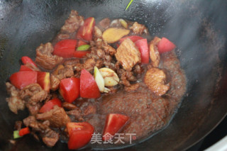 酸甜番茄肉片的做法步骤：8
