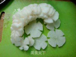 黑鱼与白萝卜的转身的做法步骤：3