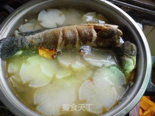 黑鱼与白萝卜的转身的做法步骤：7