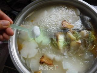 黑鱼与白萝卜的转身的做法步骤：9