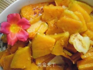 香甜南瓜片的做法步骤：7