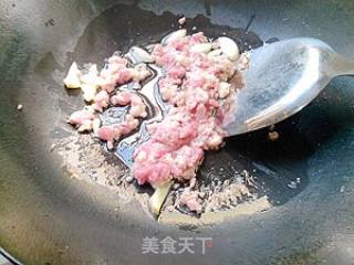 杂蔬肉末炒粉丝的做法步骤：5