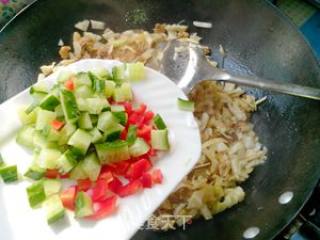 杂蔬肉末炒粉丝的做法步骤：10