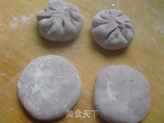 紫夹馍的做法步骤：4