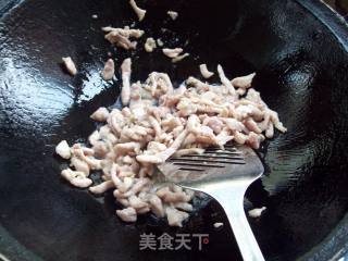 秋葵肉丝的做法步骤：5