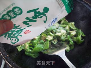 秋葵肉丝的做法步骤：9