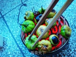 火烧大苦子果的做法步骤：3