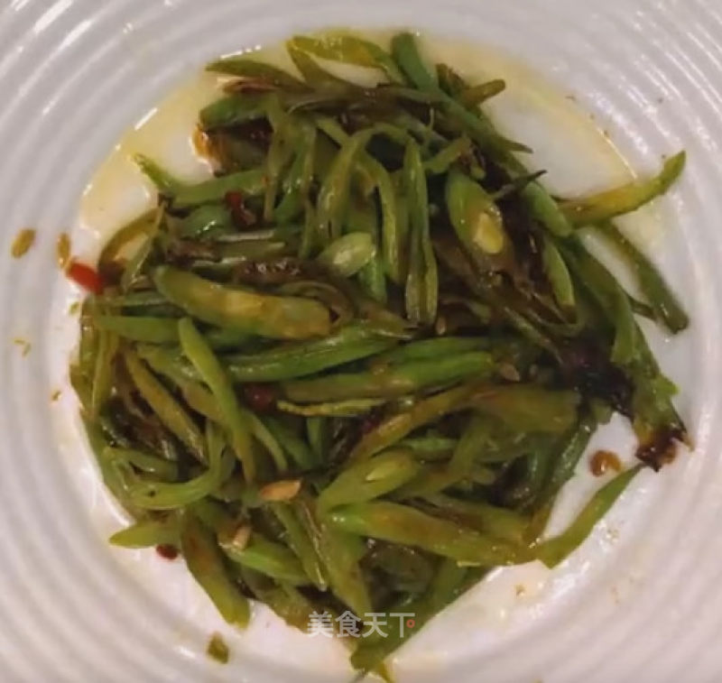 快炒四季豆的做法