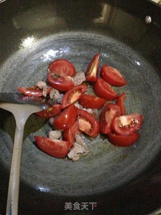 蕃茄炒蛋（甜）的做法步骤：5
