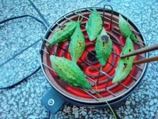 火烧野苦瓜的做法步骤：3