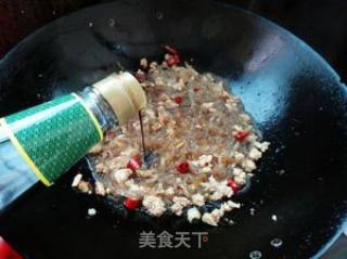 肉末韭菜炒粉条的做法步骤：9