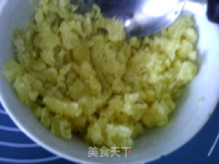 焗火腿土豆泥的做法步骤：8