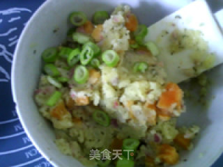 焗火腿土豆泥的做法步骤：16